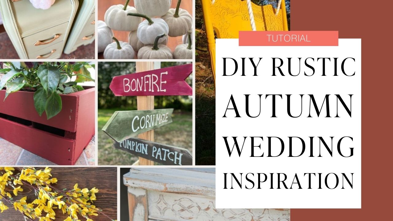 DIY Rustic Autumn Wedding Decor Inspiration